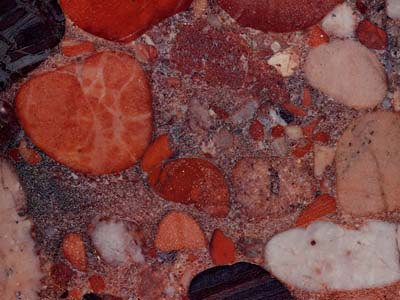 Aquarius Red · Photo des archives Marmi di Carrara
