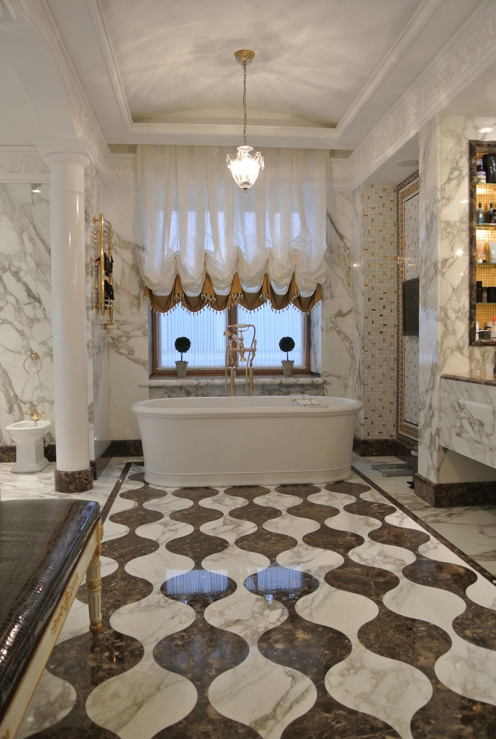 Резиденция в Санкт-Петербурге · Фото из архива Marmi di Carrara