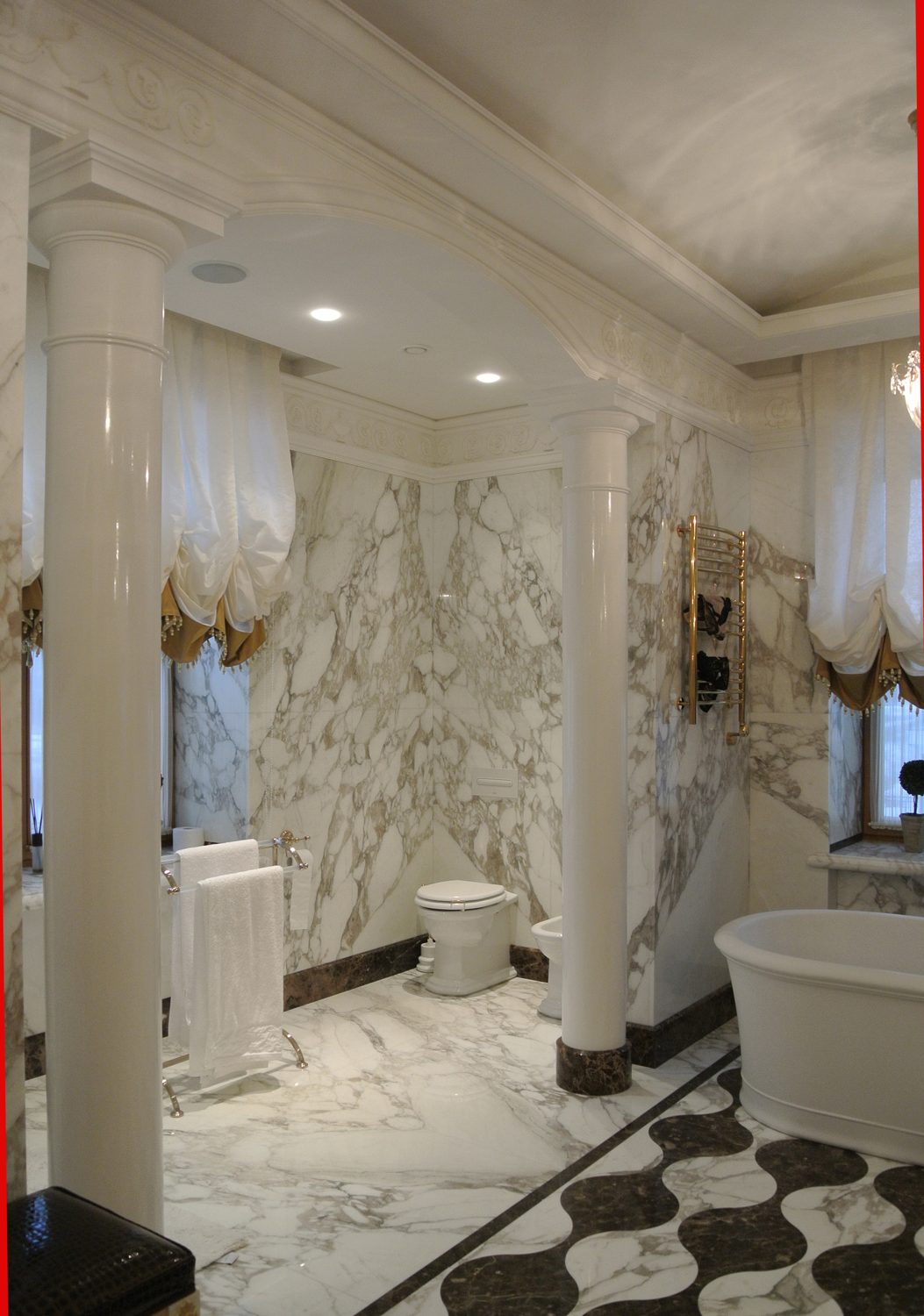 Резиденция в Санкт-Петербурге · Фото из архива Marmi di Carrara